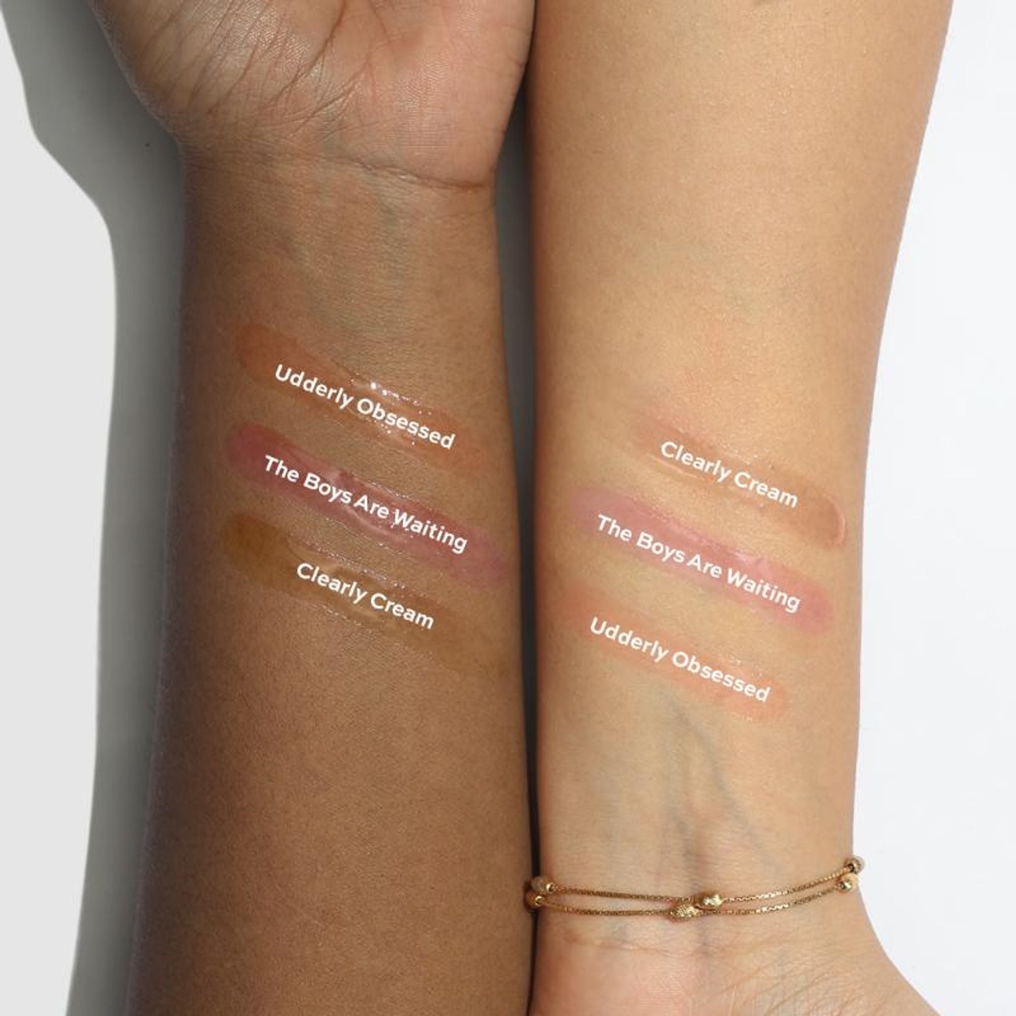 Makeup Revolution Strawberry Glaze Lip Gloss - Clearly Cream - Distacart