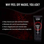 Beardo Activated Charcoal Peel Off Mask
