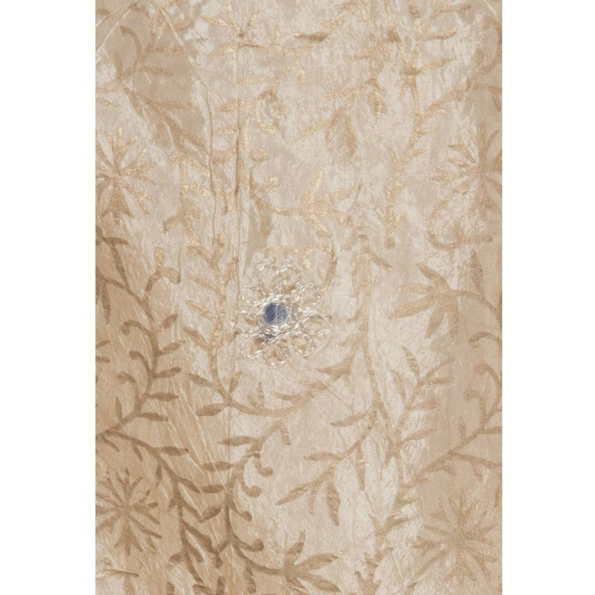 A R Silk Women's Embroidery With Gold Print Silk Golden Dupattas and Chunnis