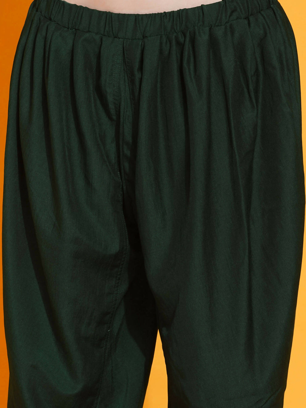 Women Republic Green Kaftan With Hand Embellishment And Dhoti Salwaar - Distacart