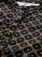 Ahalyaa Women's Traditional wear Kurta - Black