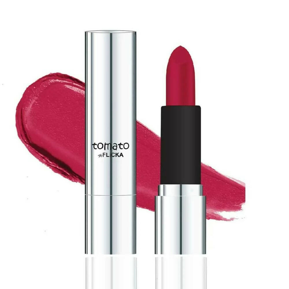 Flicka Tomato Pink Matte Finish Lipstick Shade 15