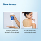 BeBodywise 10% Lactic AHA Exfoliating Body Scrub