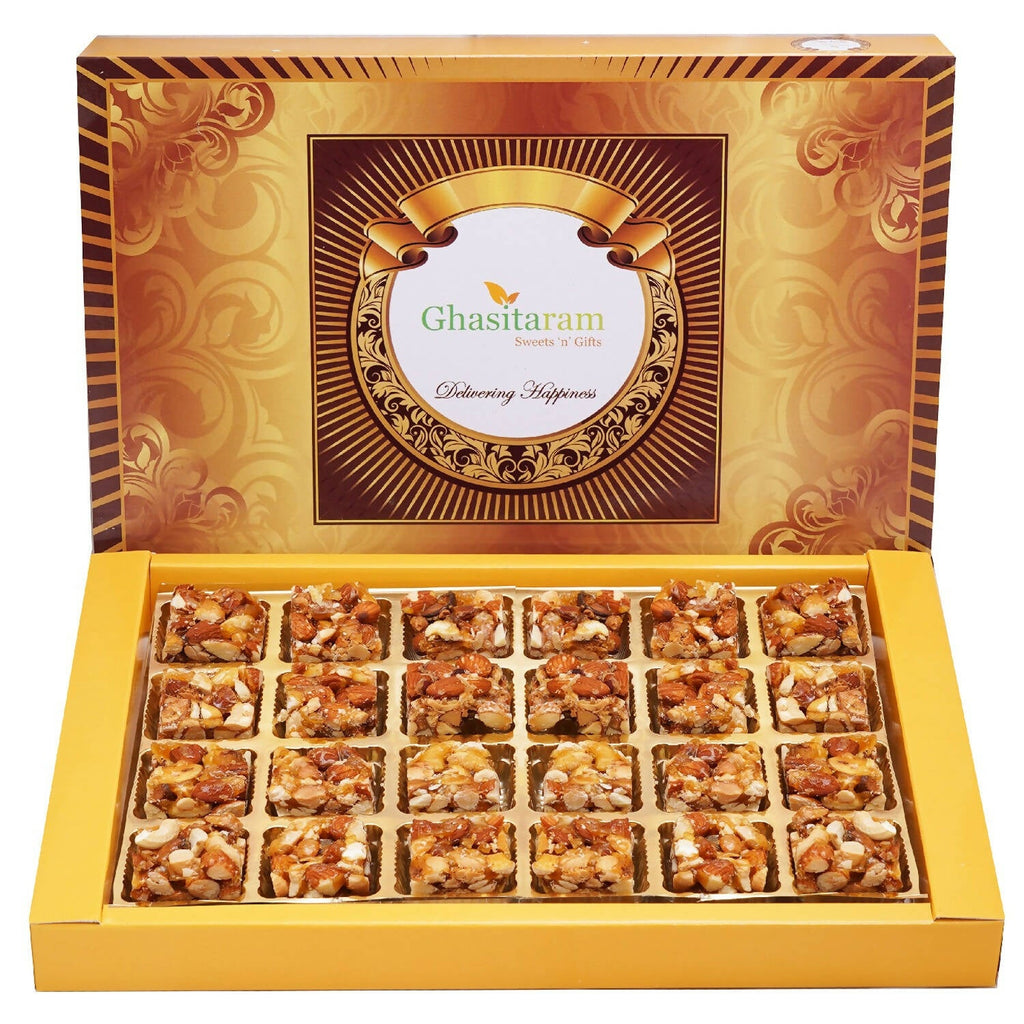 Ghasitaram Gud (Jaggery) Dryfruit Bites - Distacart