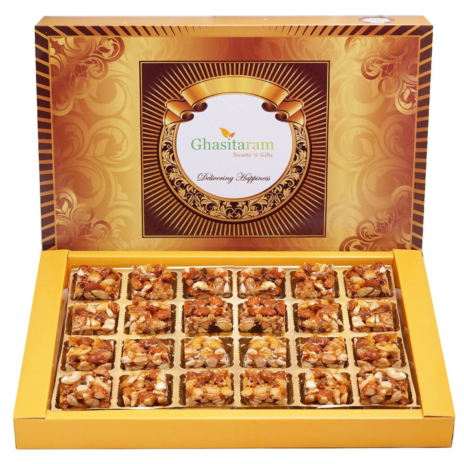 Ghasitaram Gud (Jaggery) Dryfruit Bites - Distacart
