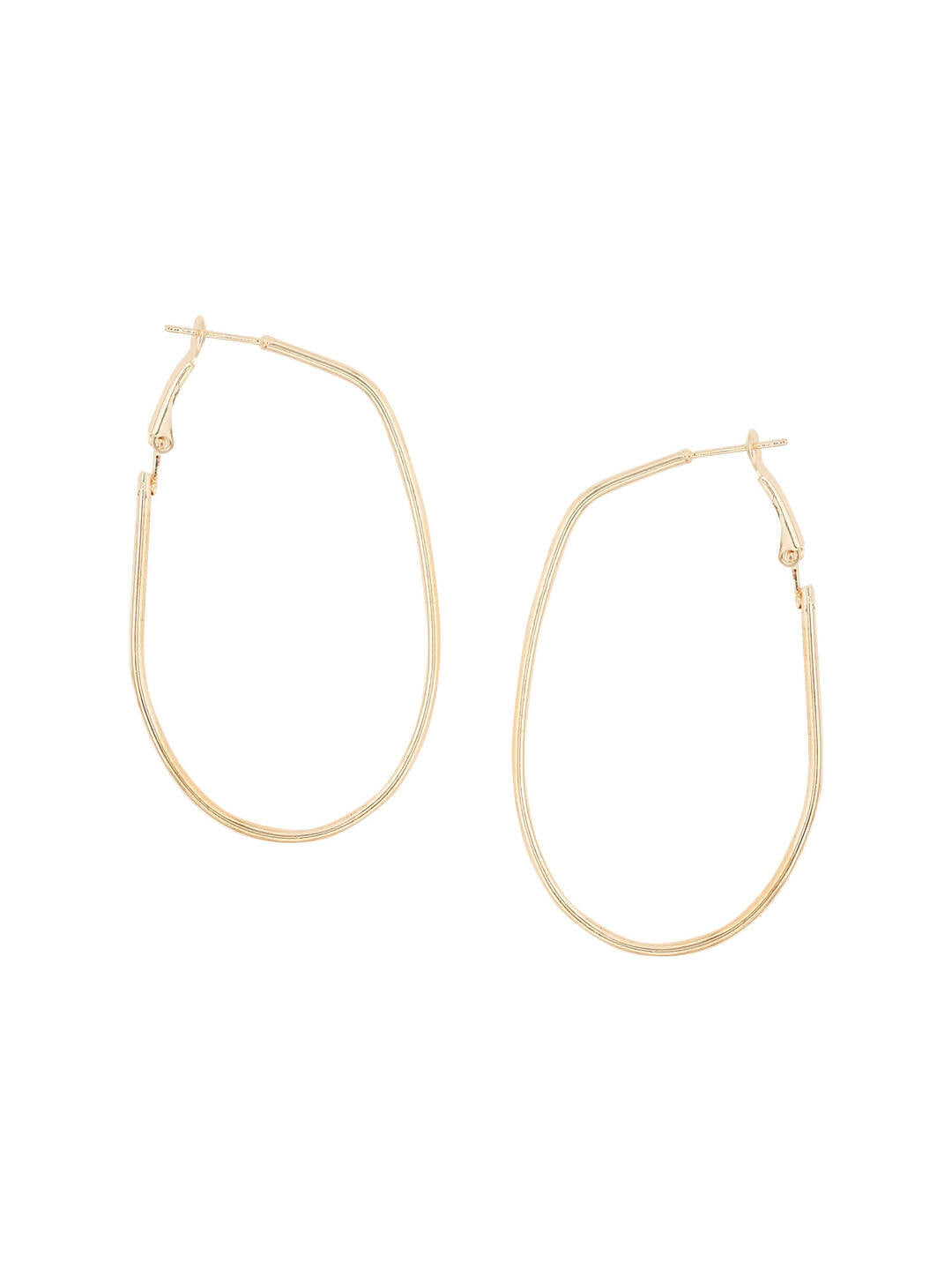 NVR Women Set of 2 Contemporary Hoop Earrings - Distacart