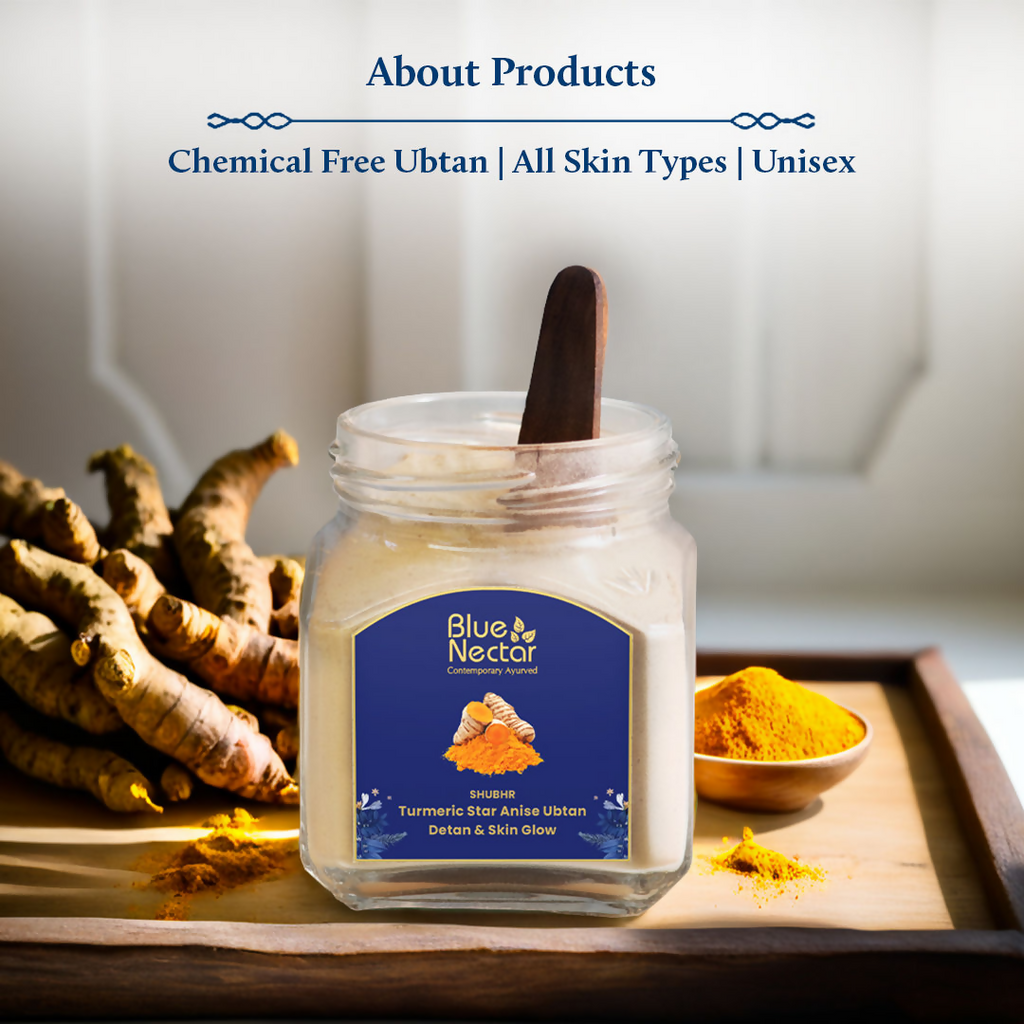 Blue Nectar Turmeric Star Anise Ubtan Face Pack