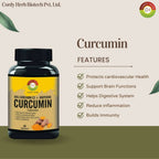 Cordy Herb Curcumin With Bioperine Extract Capsules - Distacart