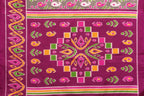 Vamika Purple Printed Art Silk Saree