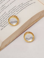 Kundan Studs (Gold) - Ruby Raang - Distacart