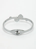 NVR Women's Silver-Plated Cuff Bracelet - Distacart