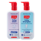LuvLap Baby Shampoo + Baby Lotion Combo Set