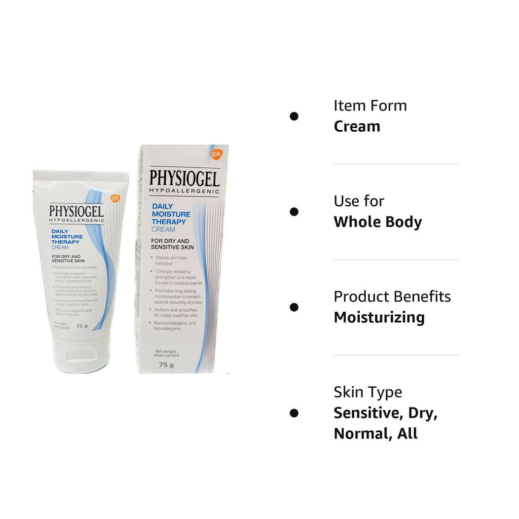 Physiogel Hypoallergenic Daily Moisture Therapy Cream - Distacart