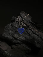 Women's Silver-Toned Blue Silver-Plated Handcrafted Chain - Ruby Raang - Distacart