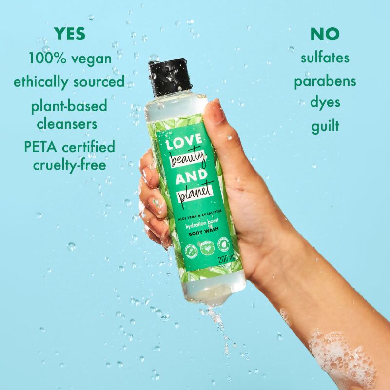 Love Beauty And Planet Aloe Vera & Eucalyptus Refreshing Body Wash - Distacart
