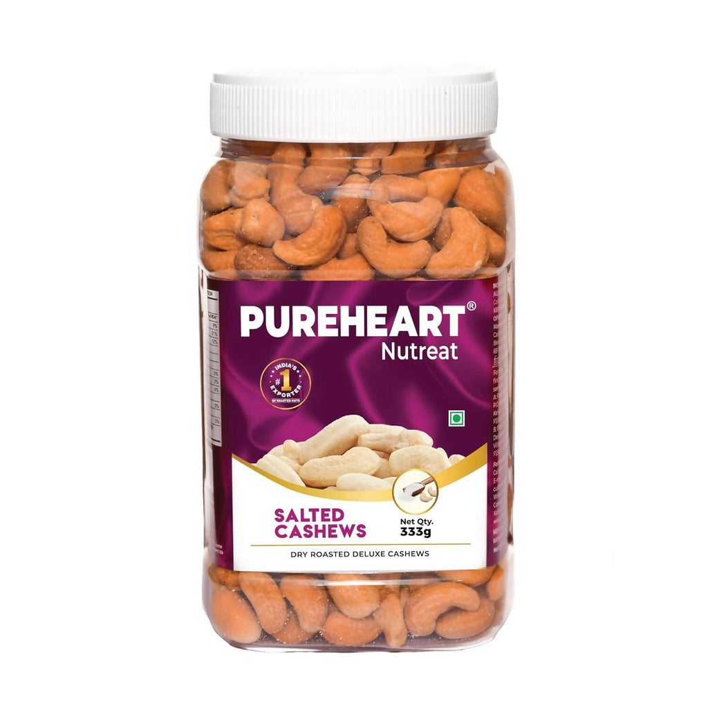 Pureheart Nutreat Roasted Salted Cashews - Distacart