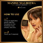MyGlamm Manish Malhotra Beauty Skin Awakening Compact - Warm Sepia