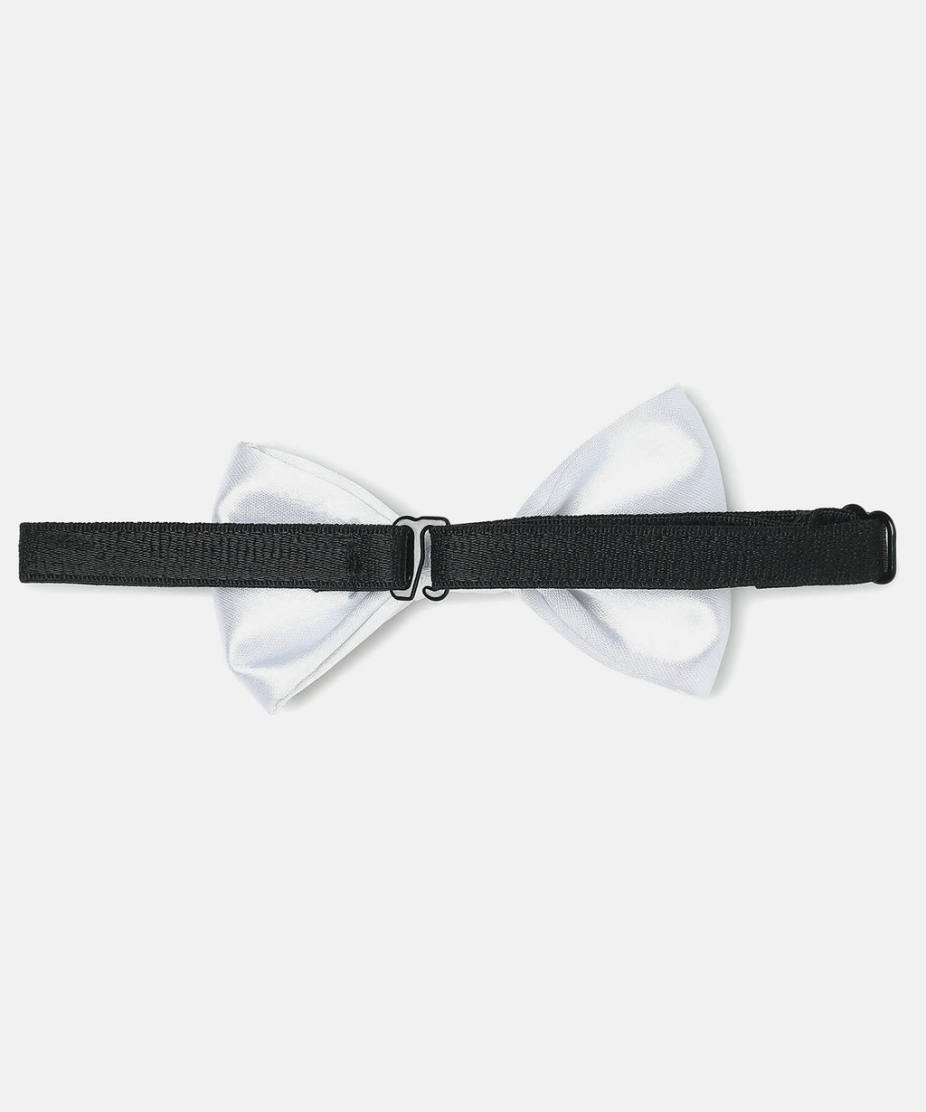 Manet Boys Solid Single Layer Bow - White