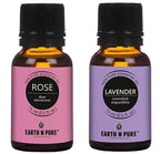 Earth N Pure Lavender & Rose Essential Oils