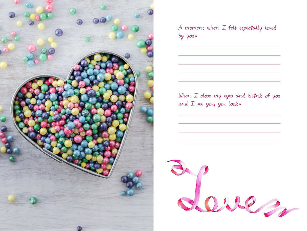 Pages Of Love What I Love About You And Our Memories: A Fill-In-The-Blank Gift