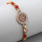 Meenakari Work Rakhi & Ferrero Rochers Box Online