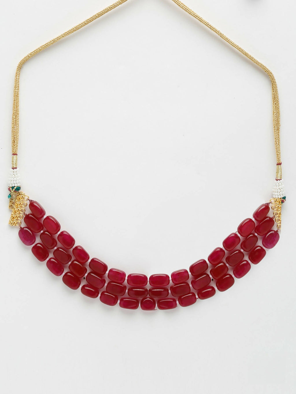 Maroon Choker - Ruby Raang - Distacart
