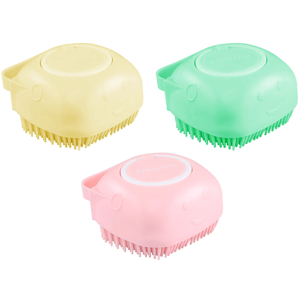 MiDazzle Silicone Bath Scrubber MISB6202 - Distacart