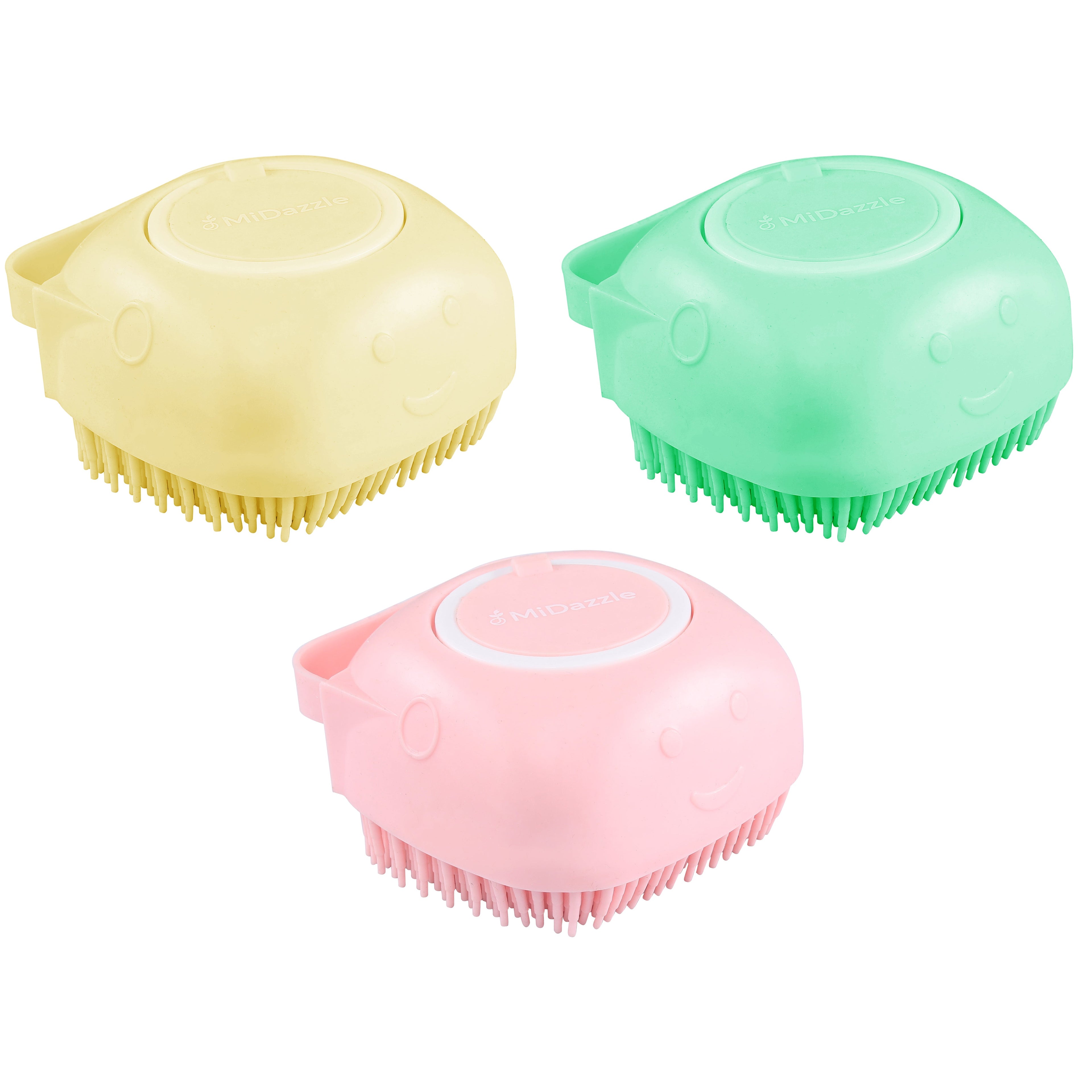 MiDazzle Silicone Bath Scrubber MISB6202 - Distacart