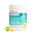 Dr. Morepan Marine Collagen Powder with Glutathione, Hyaluronic Acid, Resveratrol & Biotin Lemon Lime Flavour - Distacart