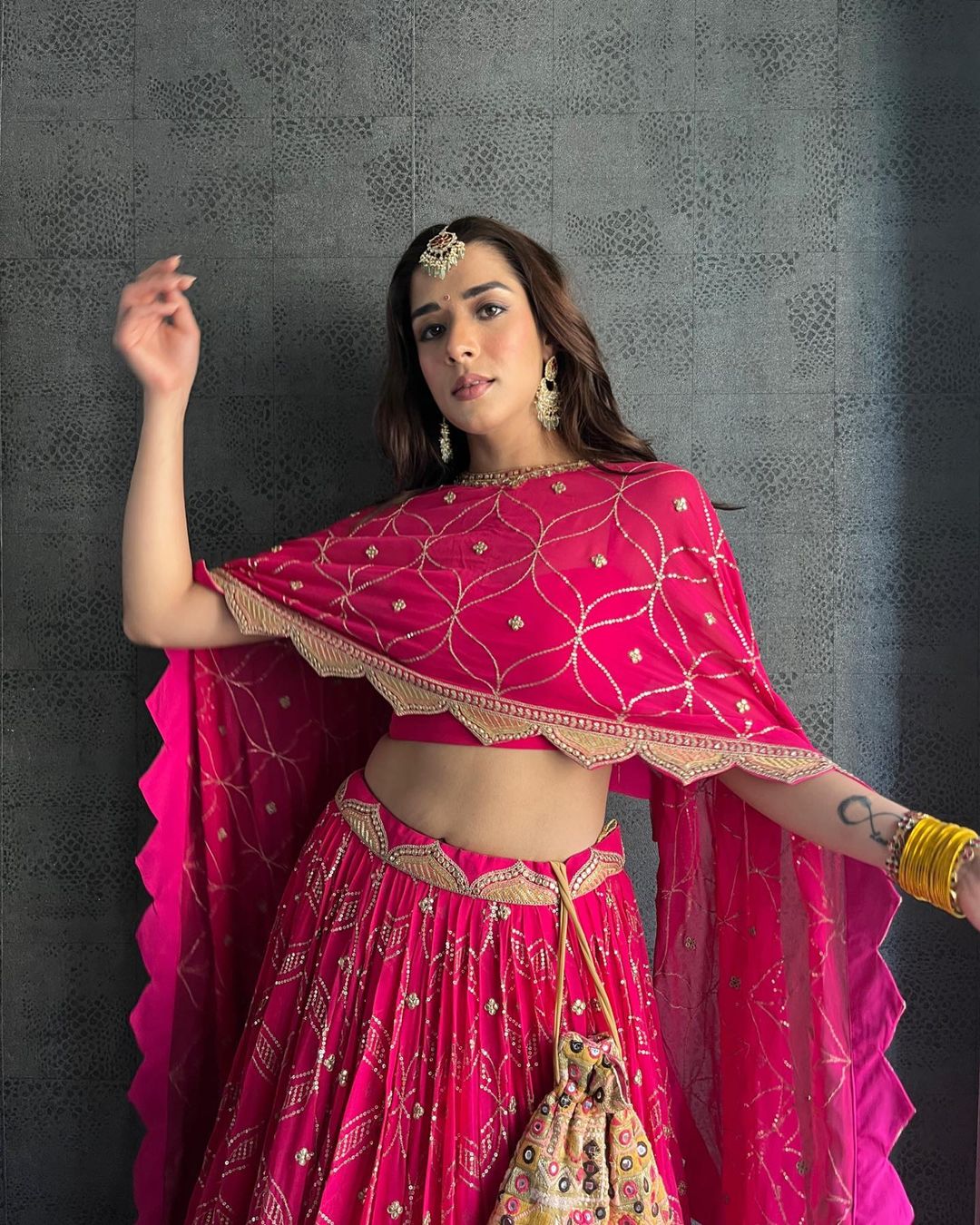 Lehenga Mart Glamorous Designer Lehenga Choli for Bridal and Bridesmaids Wedding Wear Choli