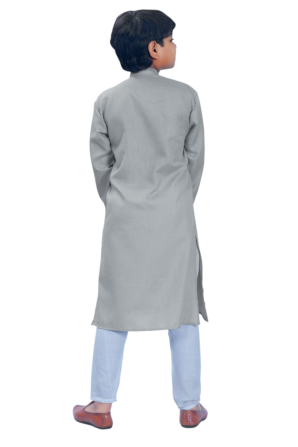 DEIANA'S Casual Designer Kurta Pyjama Set For Boys And kids (Grey)
