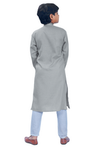 DEIANA'S Casual Designer Kurta Pyjama Set For Boys And kids (Grey)