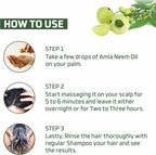 Nuerma Science Amla Neem Hair Oil | Hair Growth Prevents & Premature Graying