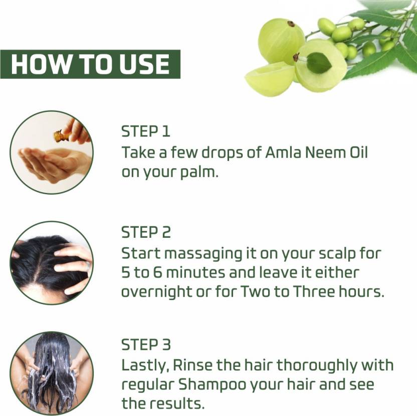 Nuerma Science Amla Neem Hair Oil | Hair Growth Prevents & Premature Graying