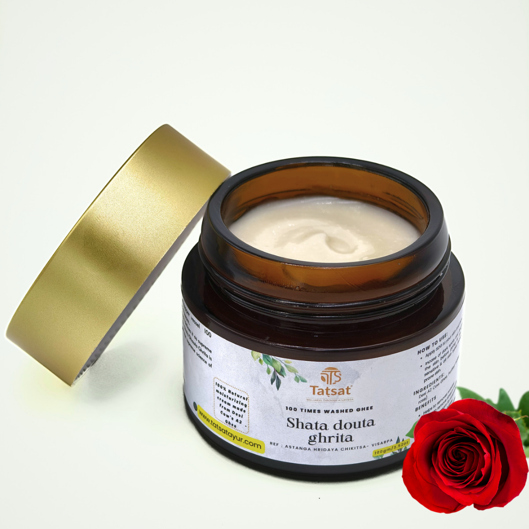 Tatsat Shata Dhauta Ghrita -100 Times Washed Desi Cow鈥檚 A2 Ghee - Distacart
