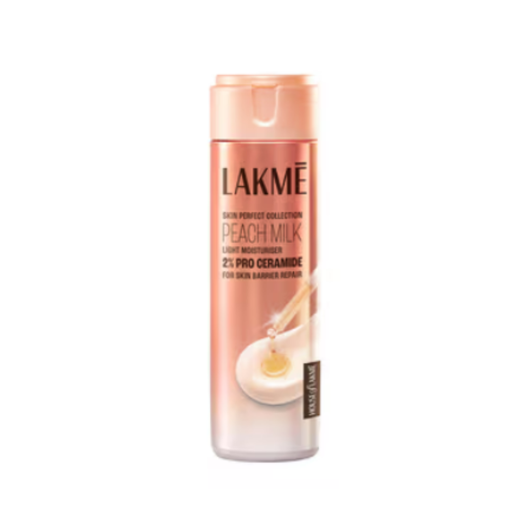 Lakmé Peach Milk Moisturizer Body Lotion - Distacart