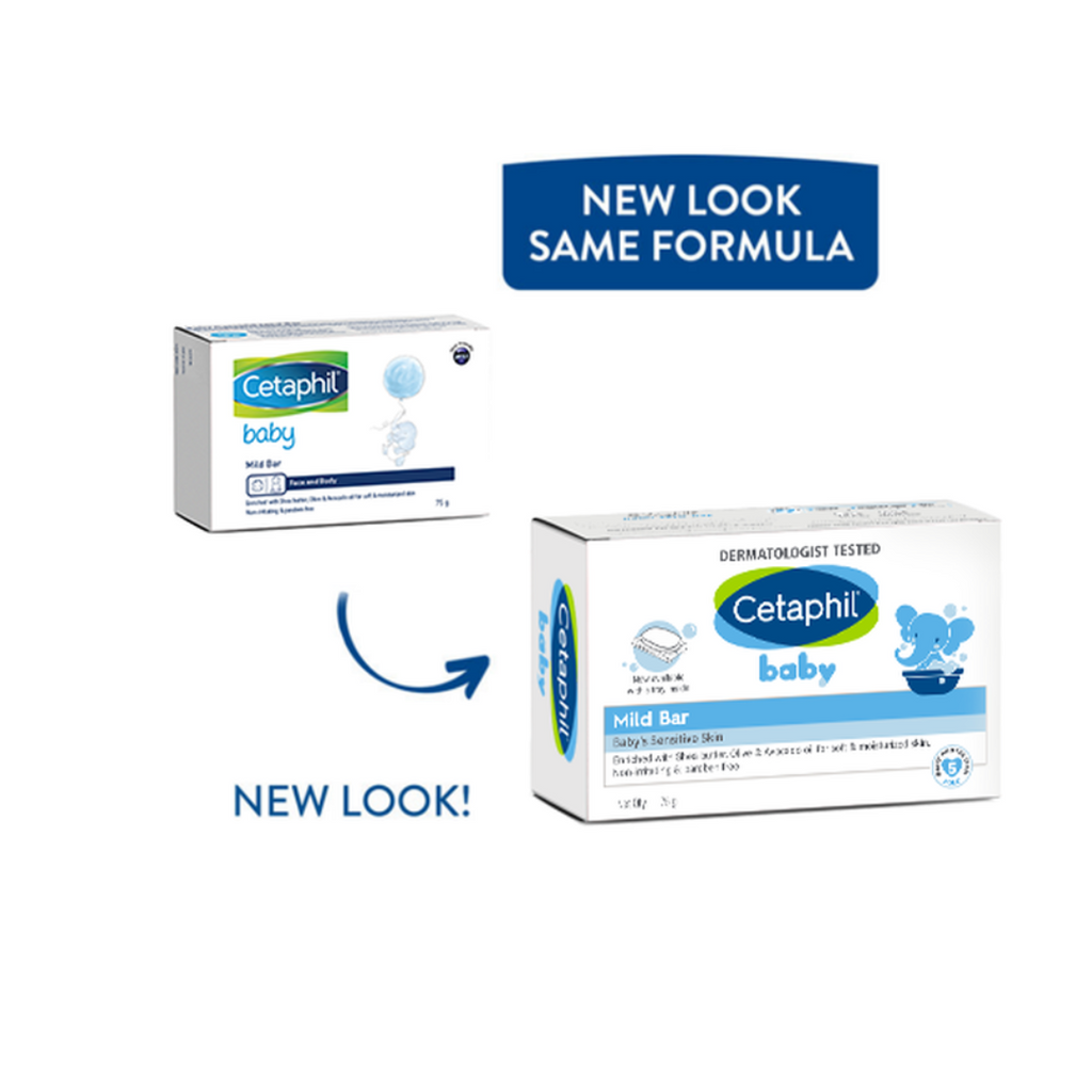 Cetaphil Baby Mild Bar Face & Body - Distacart