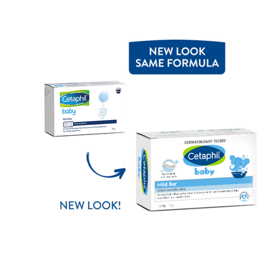 Cetaphil Baby Mild Bar Face & Body - Distacart