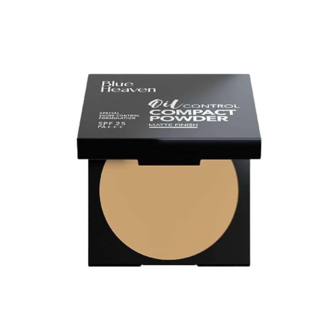 Blue Heaven Oil Control Compact Powder Matte Finish SPF 25 PA+++ Honey - Distacart