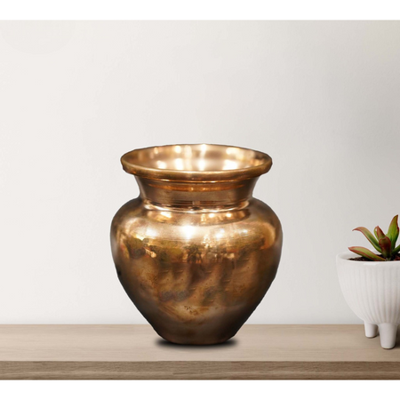 Copper Kalash Lota - Embrace Sacred Indian Traditions