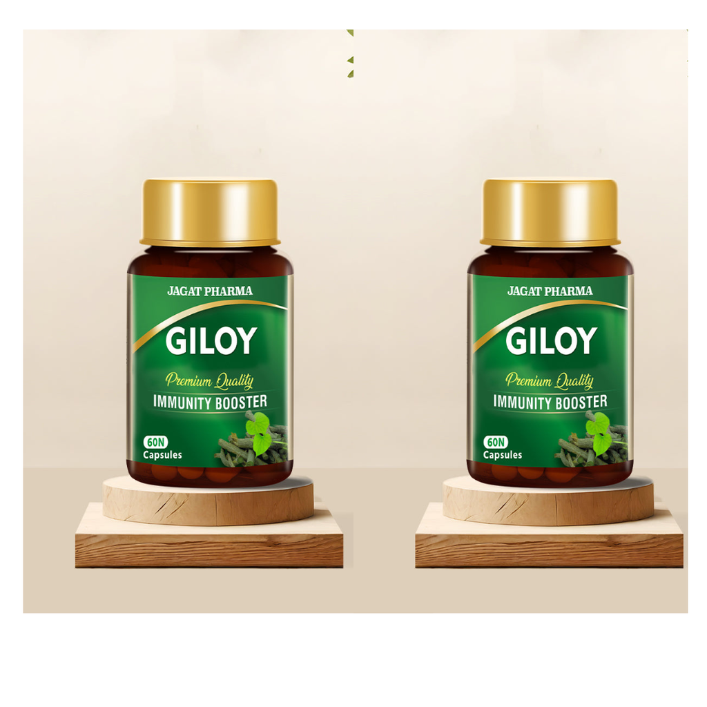 Jagat Pharma Giloy Extract Plus Capsule | Immunity Booster - Distacart