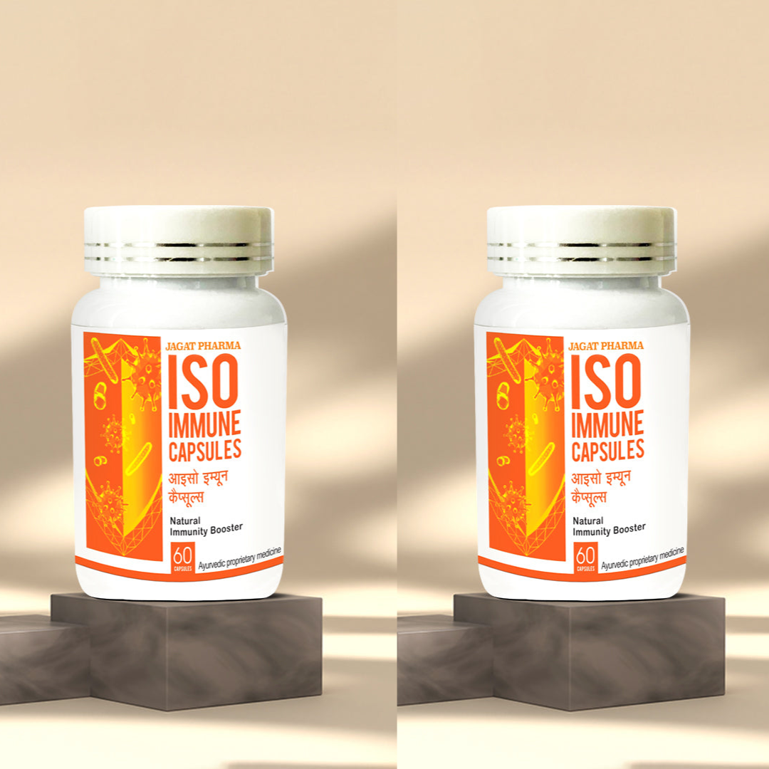 Jagat Pharma ISO Immune - Natural Immunity Booster Capsules - Distacart