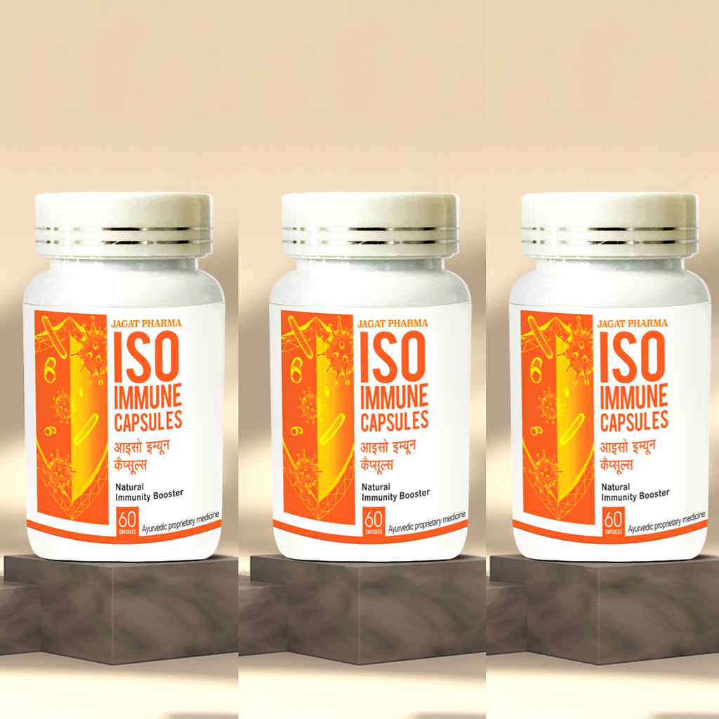 Jagat Pharma ISO Immune - Natural Immunity Booster Capsules - Distacart