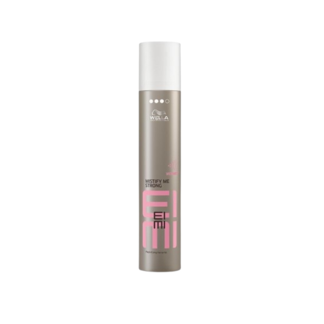 Wella Professionals EIMI Mistify Me Strong Hair Spray For 24H Hold, Frizz Control & Fast-Drying Finish