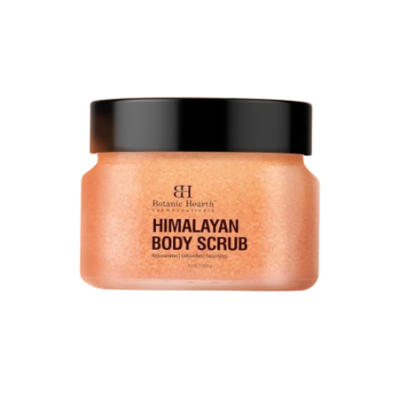 Botanic Hearth Himalayan Body Scrub with Lychee Oil - Natural Exfoliating Body & Face Scrub