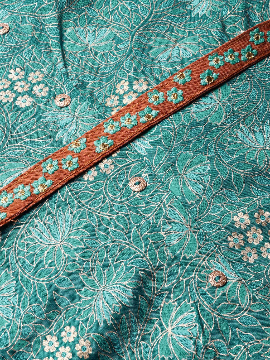 Juniper Women Teal Rayon Printed Asymmetric Dress - Distacart