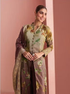 Anaita Multi Silk Stitched Anarkali Suit With Digital Printed Work - Distacart