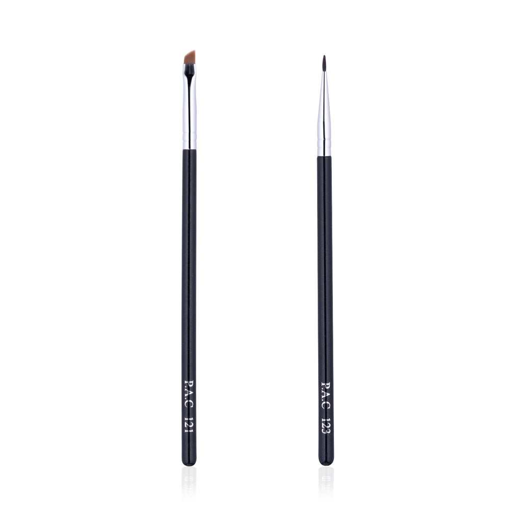PAC Studio Eyeliner Brush Combo - 121 & 123