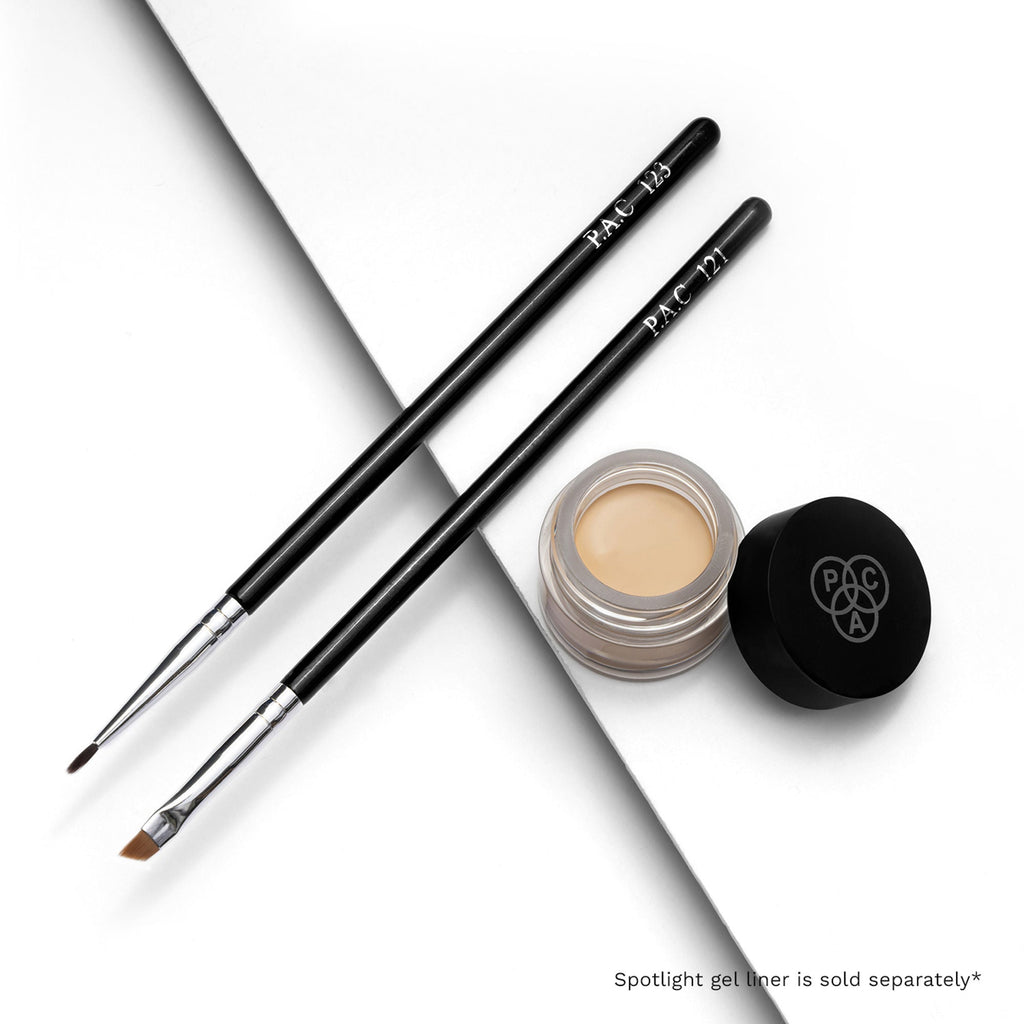 PAC Studio Eyeliner Brush Combo - 121 & 123