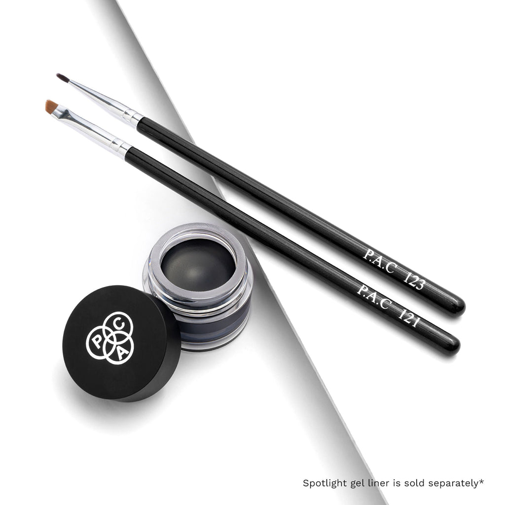 PAC Studio Eyeliner Brush Combo - 121 & 123